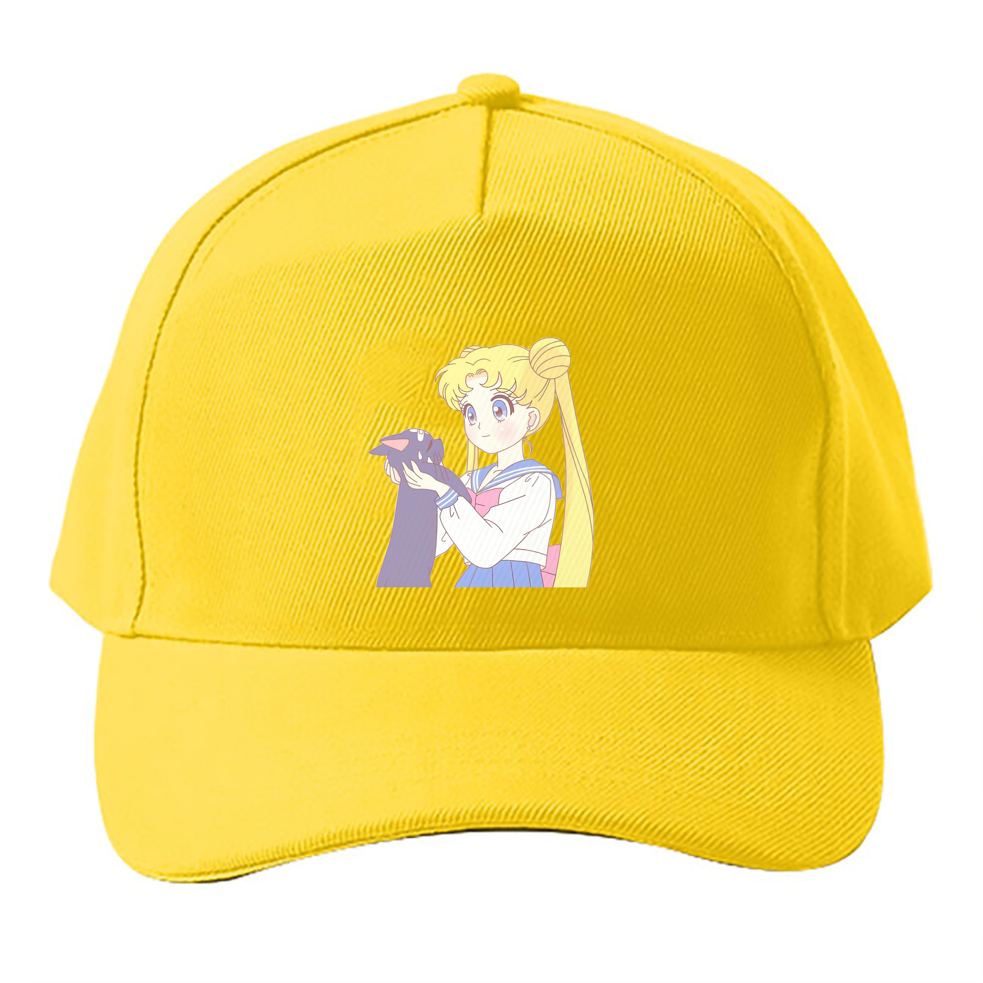 （画像用） 美少女戦士セーラームーン 愛野 美奈子 あいの みなこ Sailor Moon Aino Minako ベースボールキャップ 綿100％ 男女兼用 帽子 スポーツ